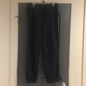 Calson Black Linen Pants